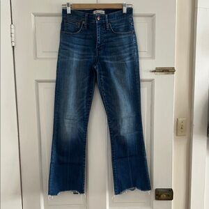 Madewell Cali Demi Boot Jeans (Size 24
